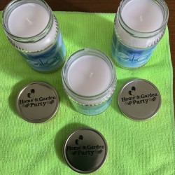 Jar candle  - Lot of three  (3) Relax - spearmint & Eucalyptus  - 10 oz each