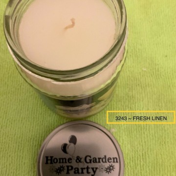 Jar candle - Fresh Linen - 10 OZ