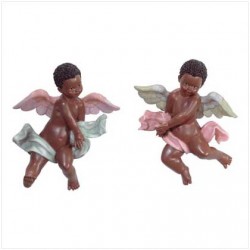 Pr. cherub wall plaques -