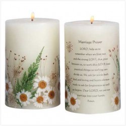 Scent marriage flower candle