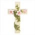 Wall cross  with flowers