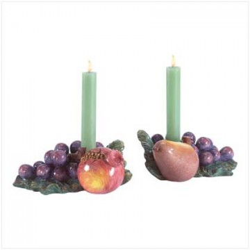 Italy style fruit candle stick holder