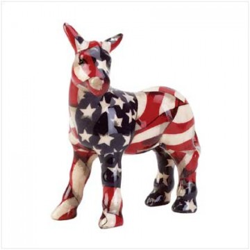 American patchwork mini donkey